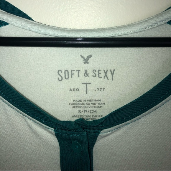 Super Soft American Eagle Baseball Tee - Picture 3 of 5